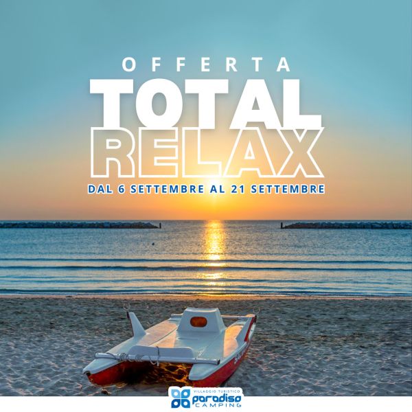 TOTAL RELAX SETTEMBRE